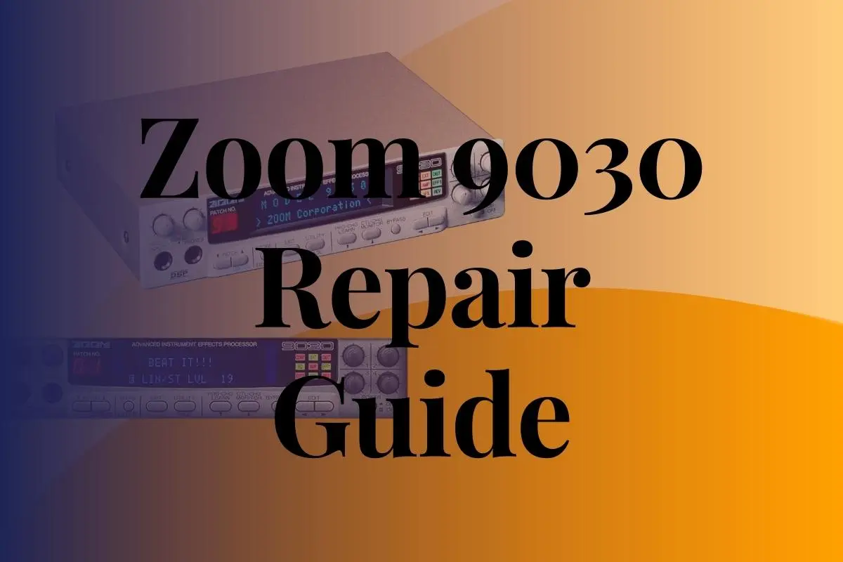 zoom 9030 repair